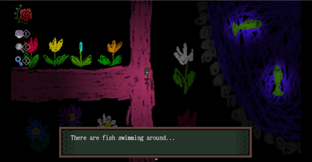 Ib gameplay screenshot