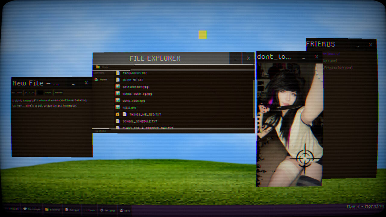 BCKSPCE gameplay screenshot